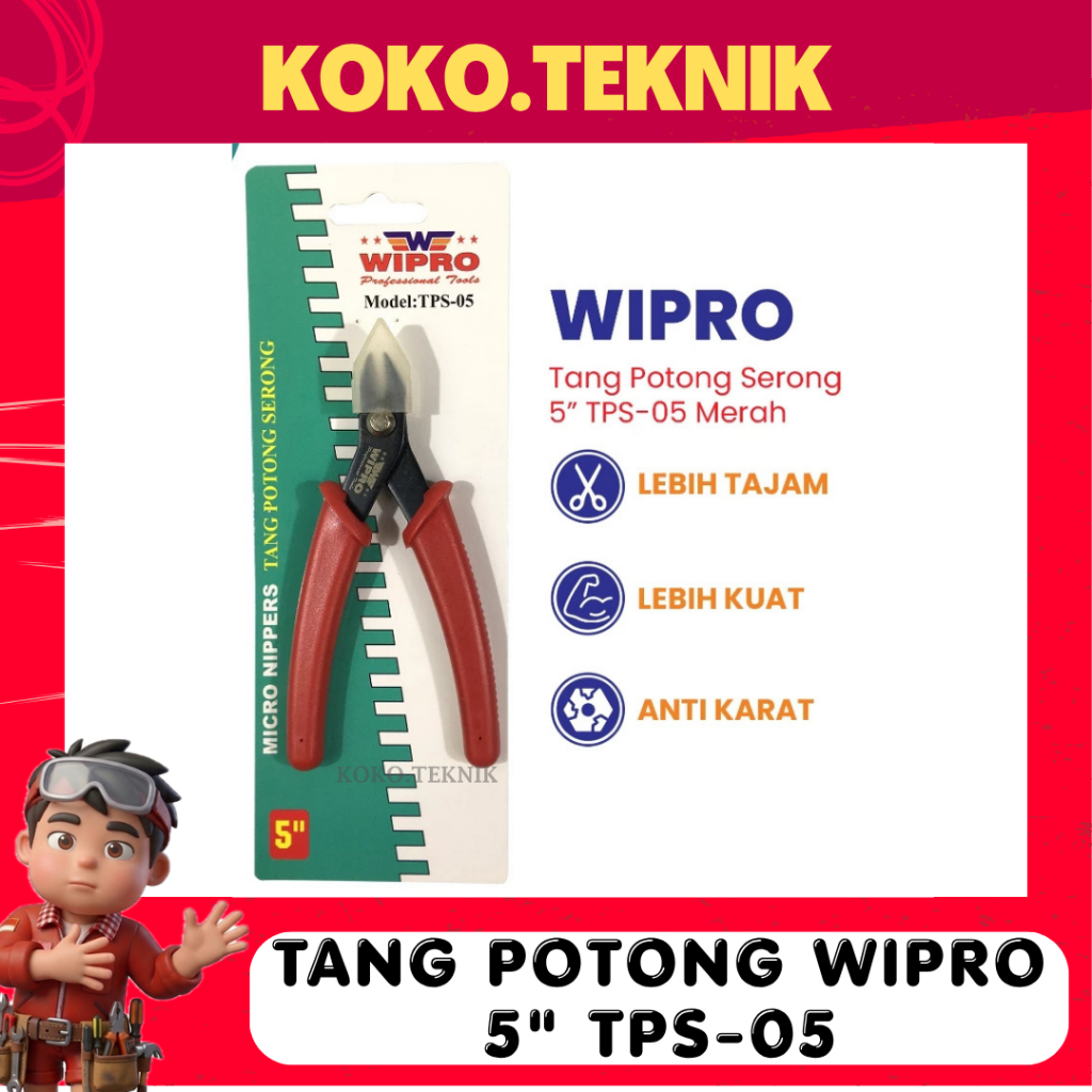 Tang Potong Wipro TPS-05 TANG POTONG MINI WIPRO TANG PORTABLE