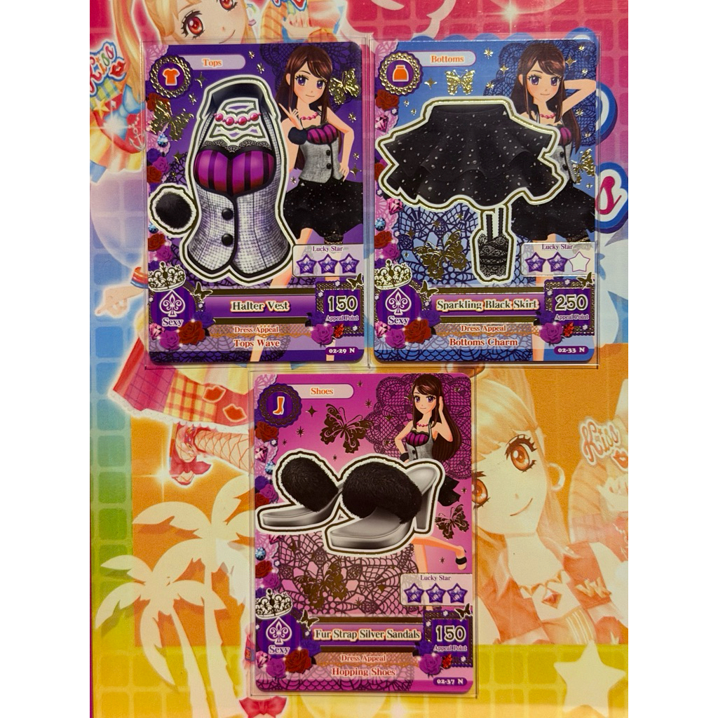 (Normal) Kartu Aikatsu Official Ran Shibuki Halter set