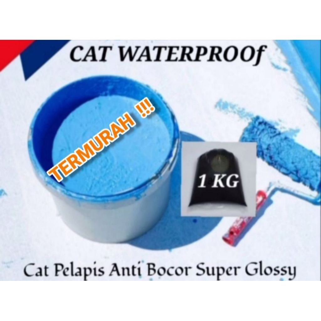 Cat Tembok 1 Kg Waterproof Berkualitas Doff & Glossy
