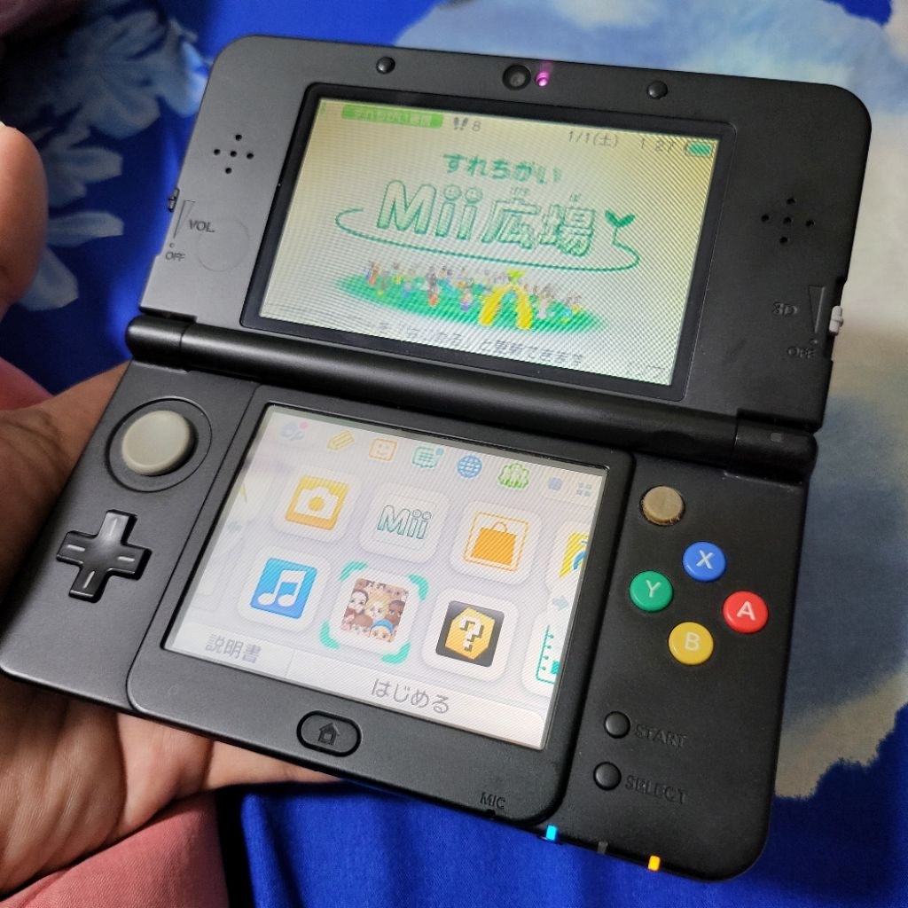 Nintendo New 3DS OFW masih normal lancarjaya