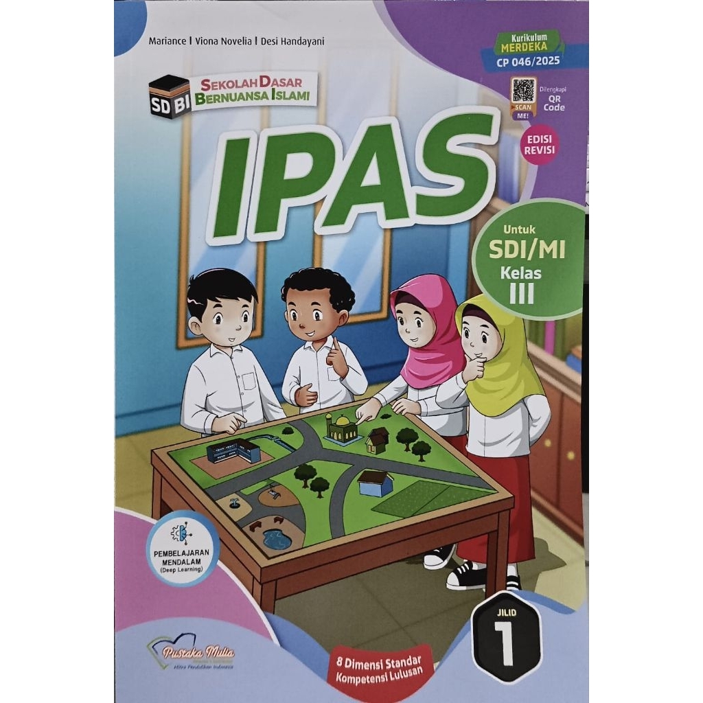 BUKU IPAS SDBI KELAS 3,4,5,6 SD Kurikulum Merdeka Pustaka Mulia