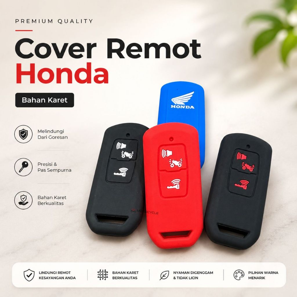 Cover Remot Honda PCX 160 ADV 160 Vario 160 Scoopy Silikon Pelindung Remot Vario 125