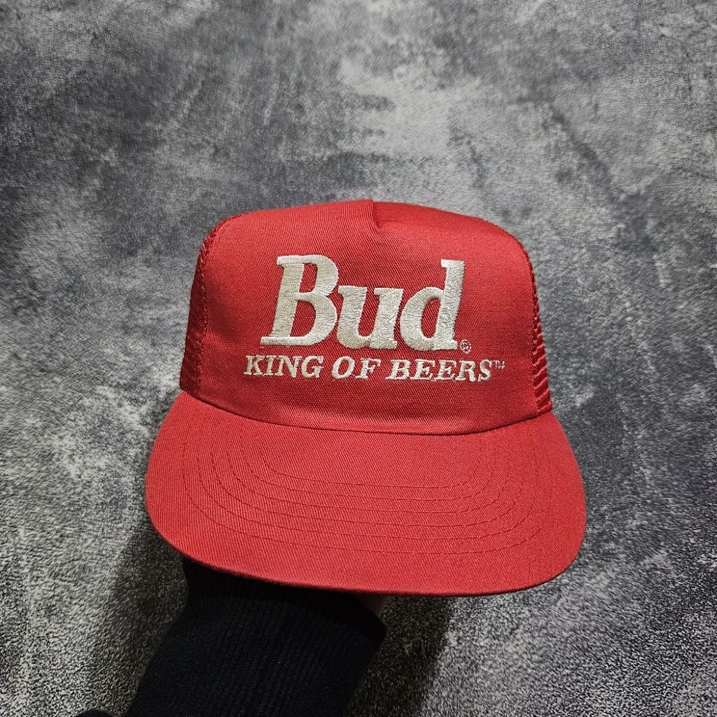 Vintage Trucker Hat Budweiser King of Beers