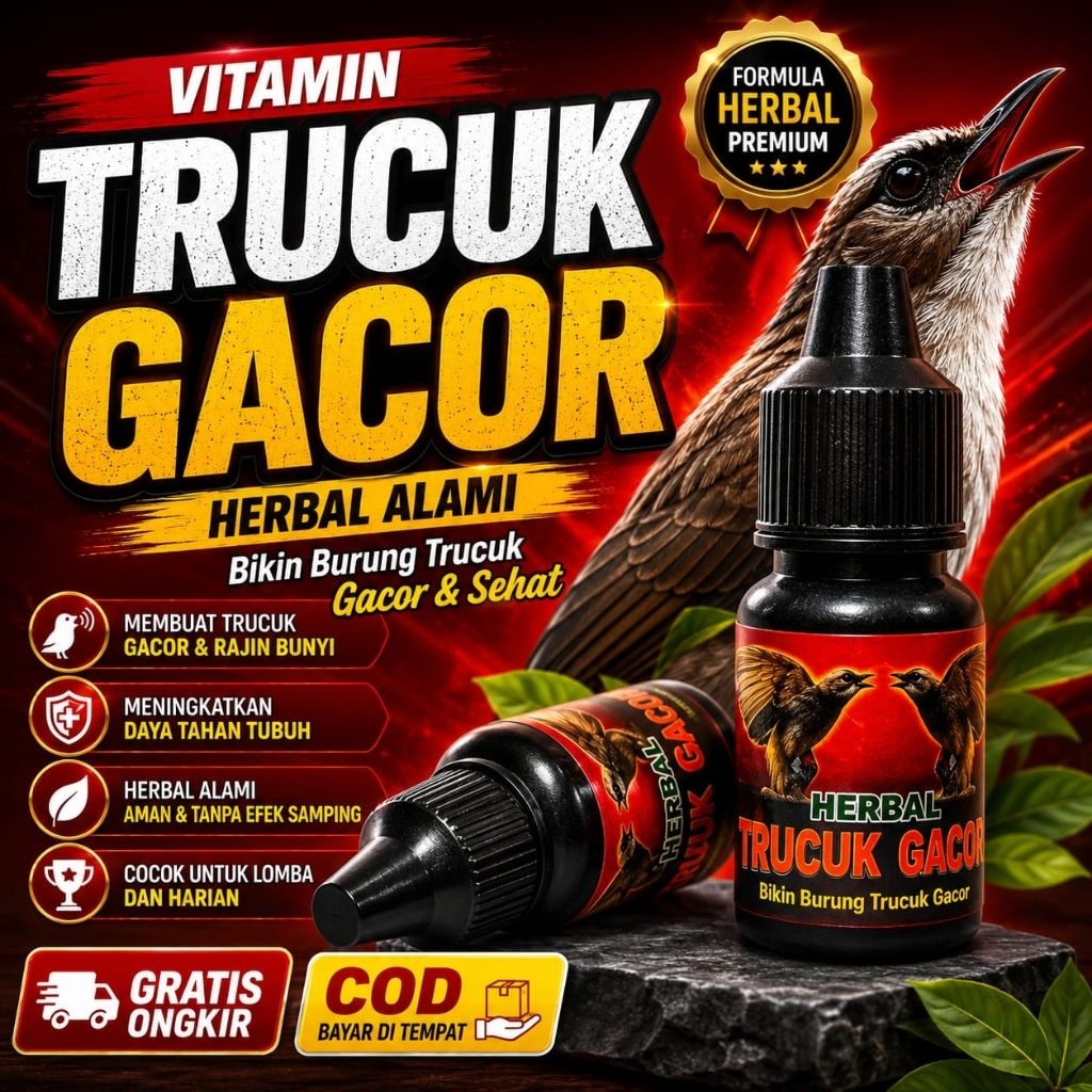 vitamin trucuk HERBAL TRUCUK GACOR doping trucuk metabolisme burung dosis tinggi