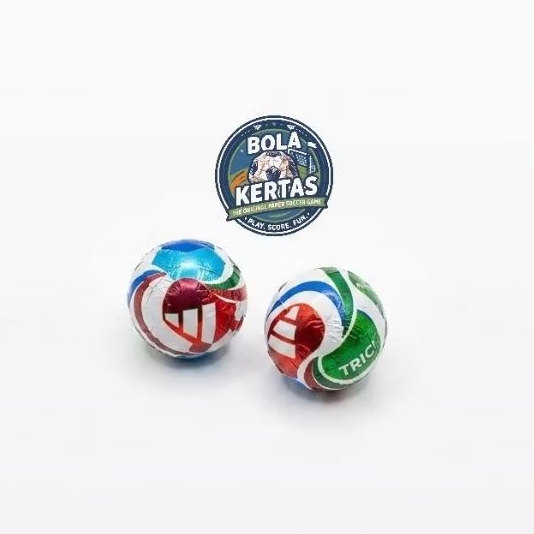 Bola Kertas | Harga Tertera Untuk 1pcs | Mainan Bola Kertas |