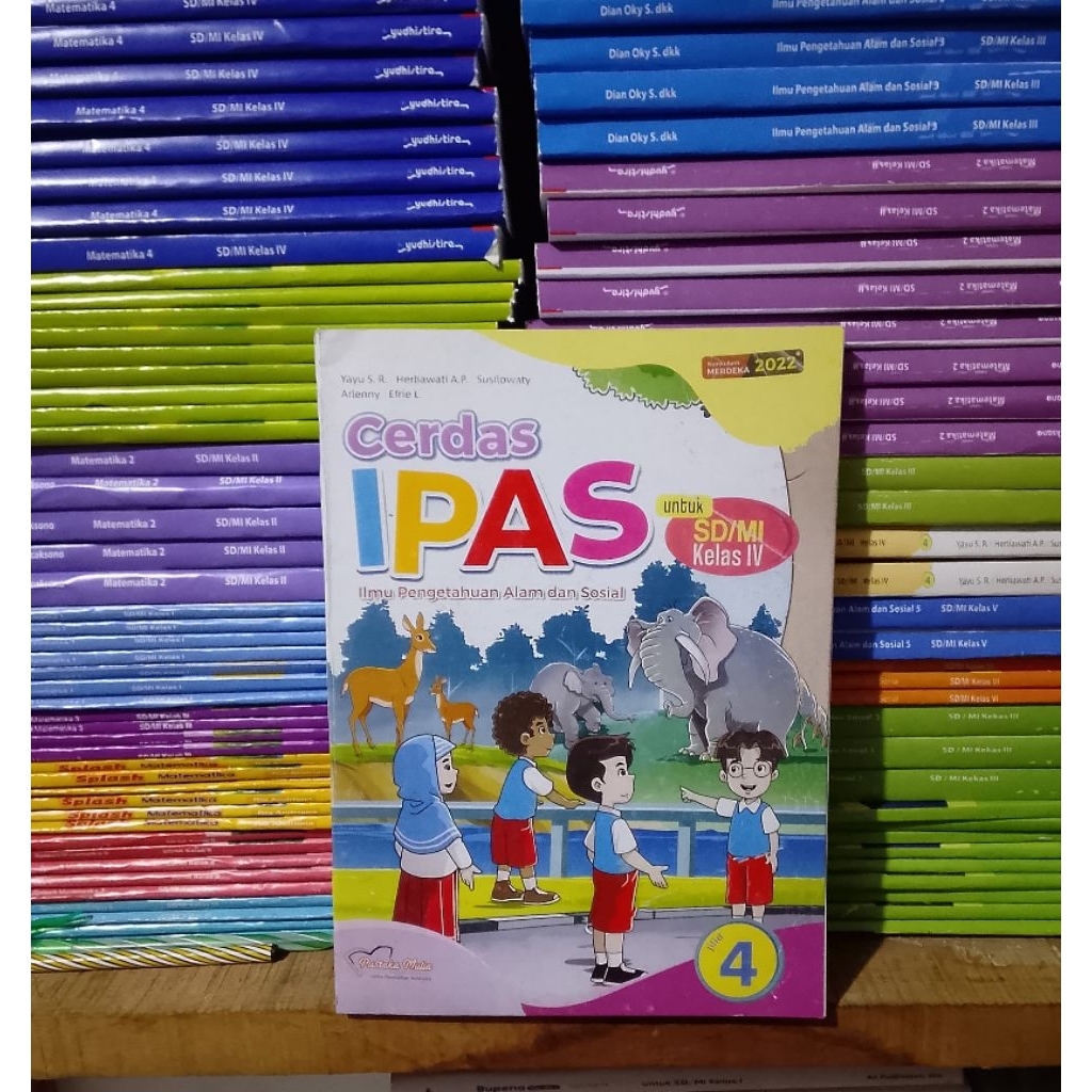 Cerdas IPAS KELAS 4 SD KURIKULUM MERDEKA BY PUSTAKA MULIA