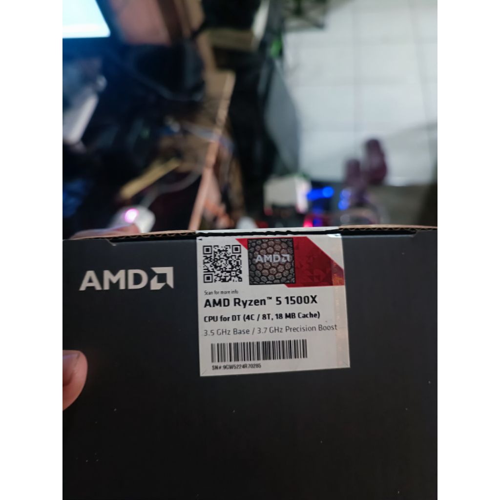 ryzen 5 1500x bukan 1600 1700 2600 3600 box