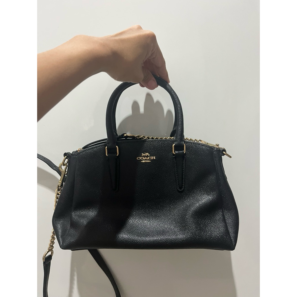 coach sling bag mini sage preloved