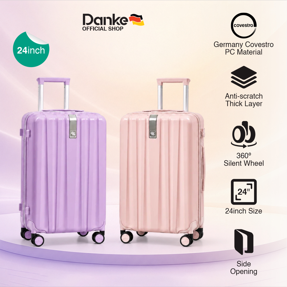 Danke Luggage Alpha 24in Pastel Edition - Koper Bagasi Travel Koper Bagasi TSA