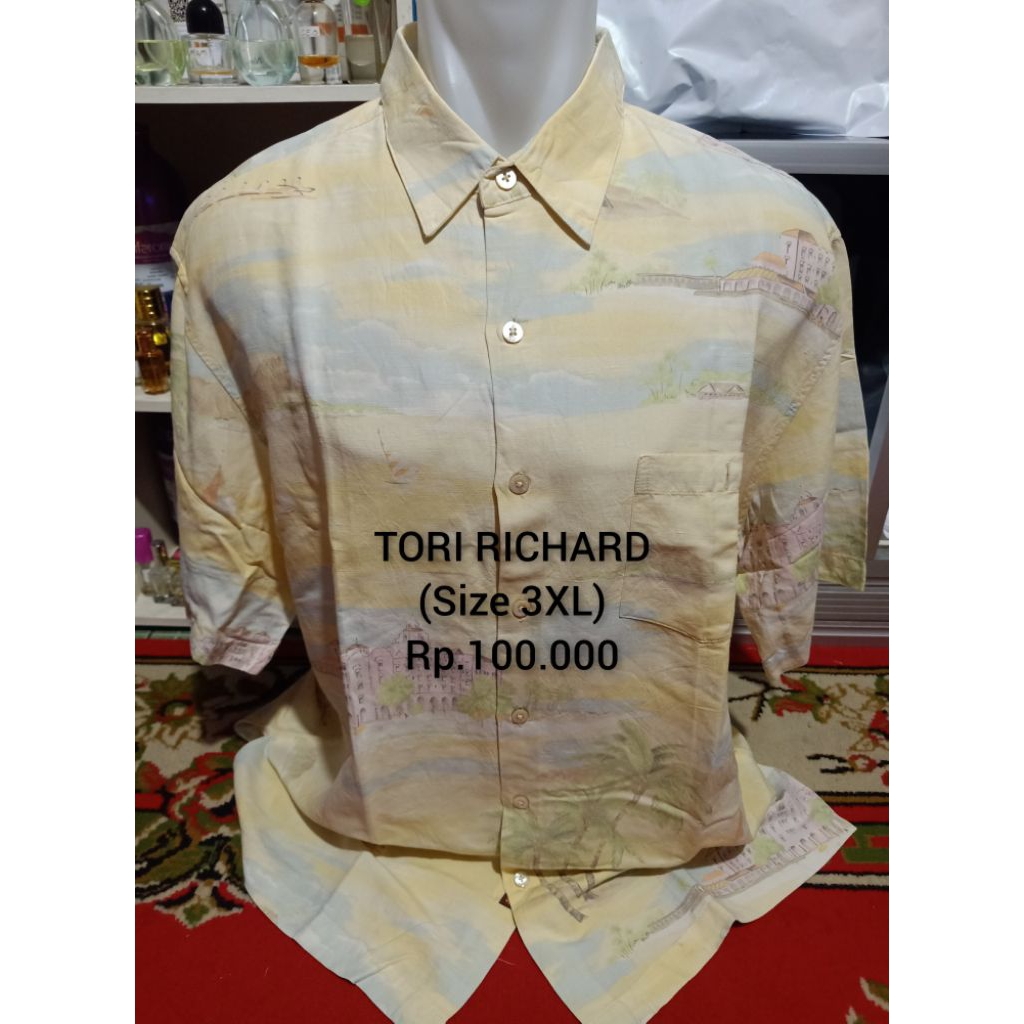 Kemeja Pantai Semi Luxury TORI RICHARD OriginaL