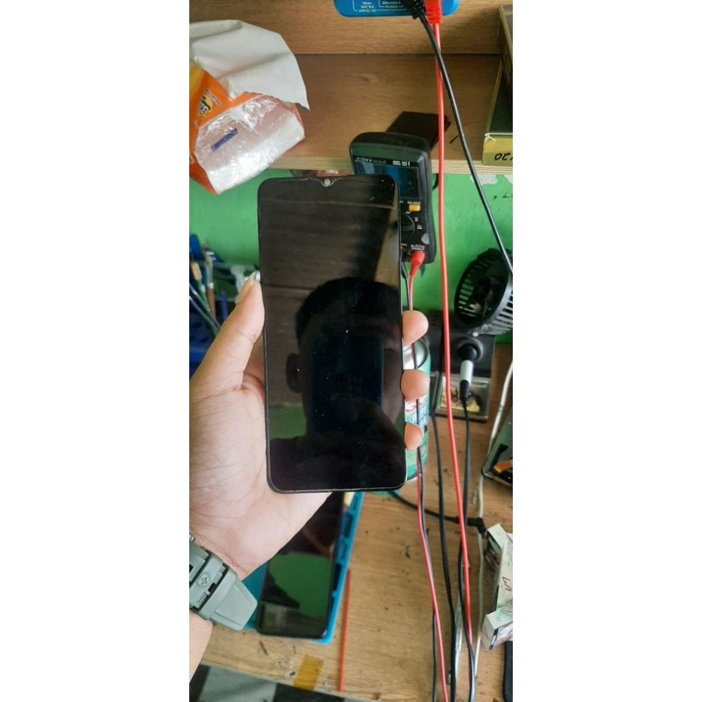 lcd samsung A03s original copotan minus tompel dikit