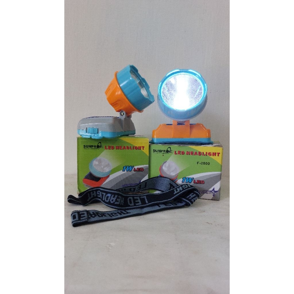 Senter Kepala LED Sunpro F-2700
