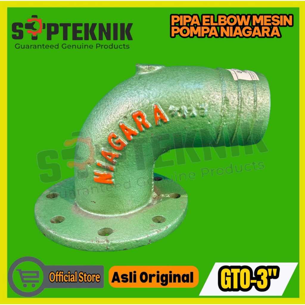 ELBOW POMPA AIR GTO 3in NIAGARA