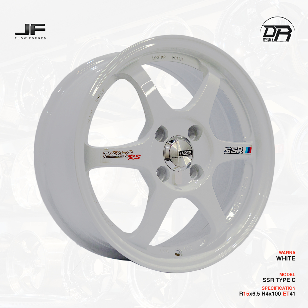 Velg SSR TYPE C Ring 15 WHITE