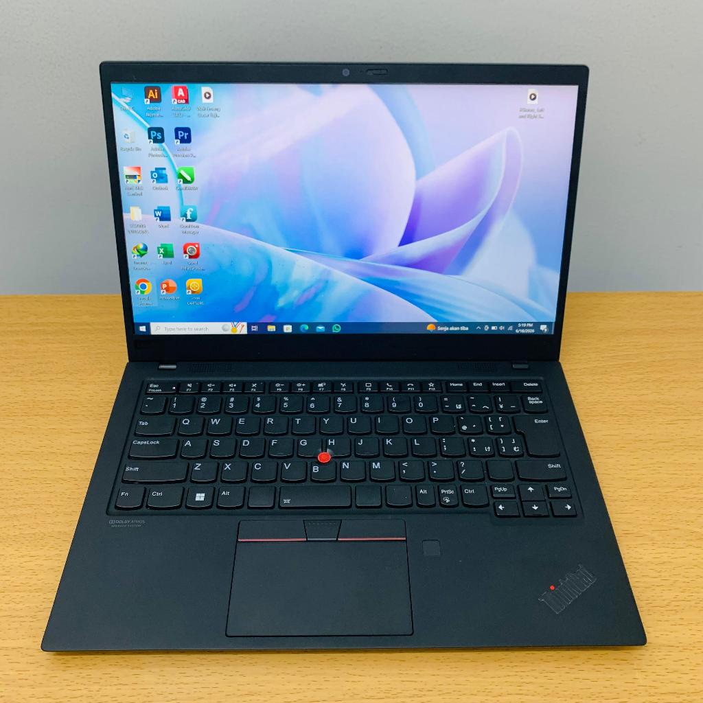 Lenovo X1 Carbon Gen 7/8 i5 gen 10 RAM 8/16 SSD 256GB SECOND