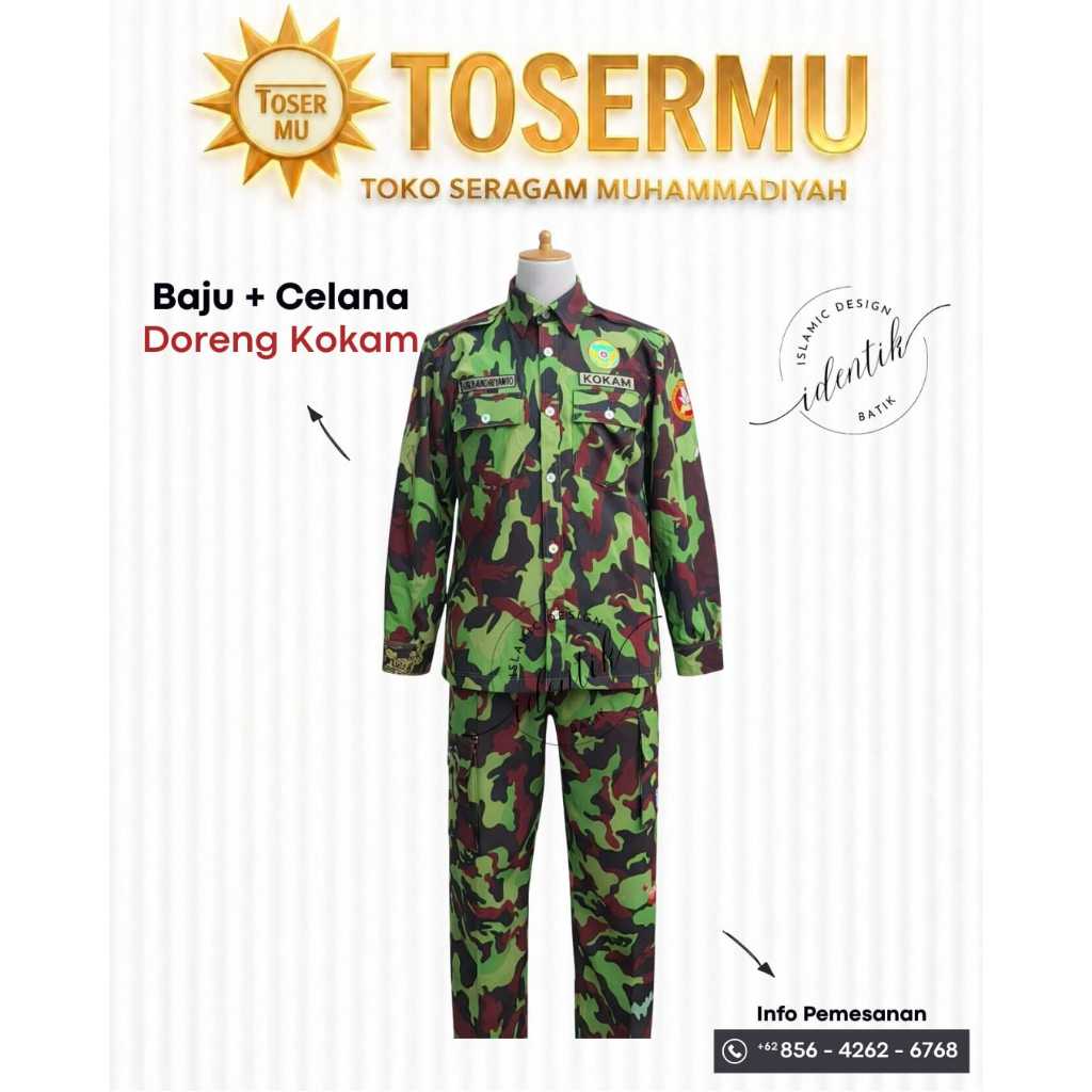 Baju Seragam Kokam Pemuda Muhammadiyah