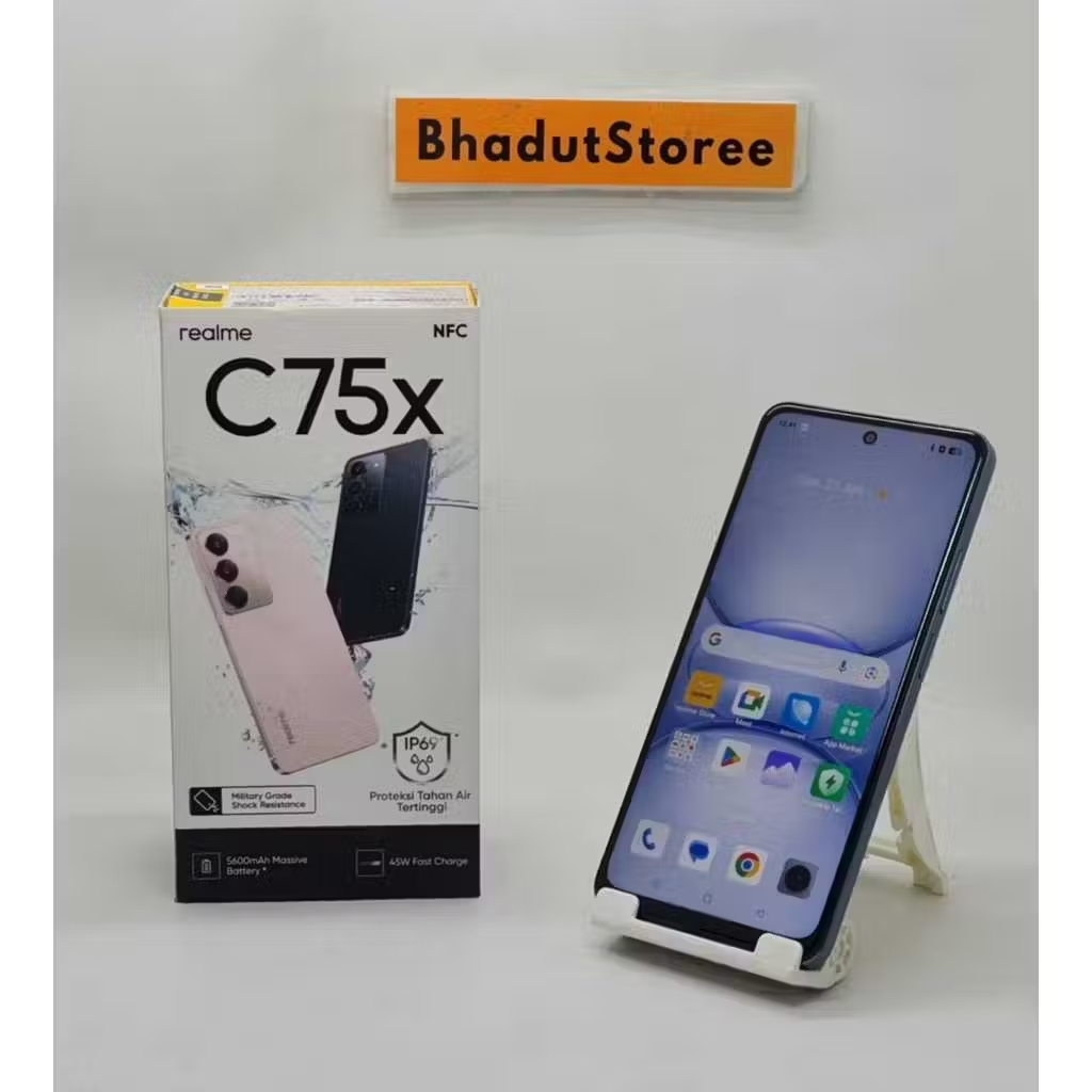 Realme C75x 8/128 GB Garansi Resmi Indonesia Second