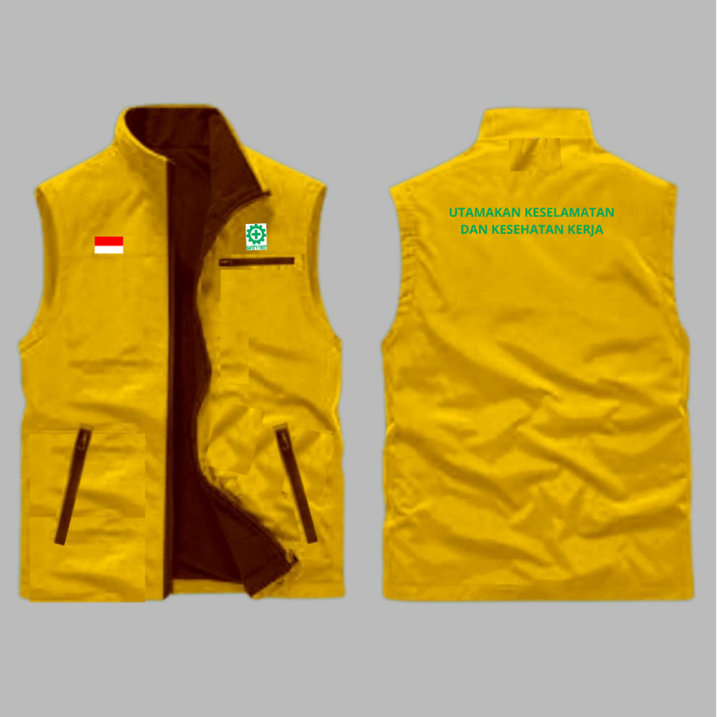 Discon Rompi K3 Safety First, Rompi K3 Original, Rompi K3 Vest Outdoor K3, Rompi Safety K3 Keselamat