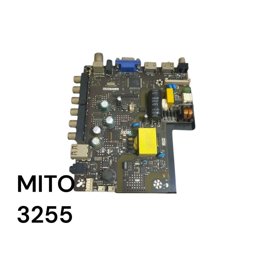 MB TV LED MITO 3255 MAINBOARD MESIN TV LED MITO
