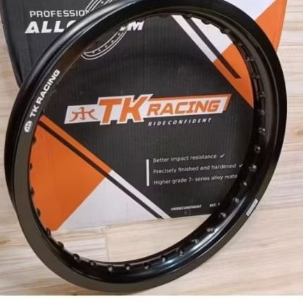 VELG TK BRIGHT RING 18 HITAM 36HOLE/VELG TK 185 RING 18 VELG TK 215 RING 18/DAUN VELG RING 18 TK BRI