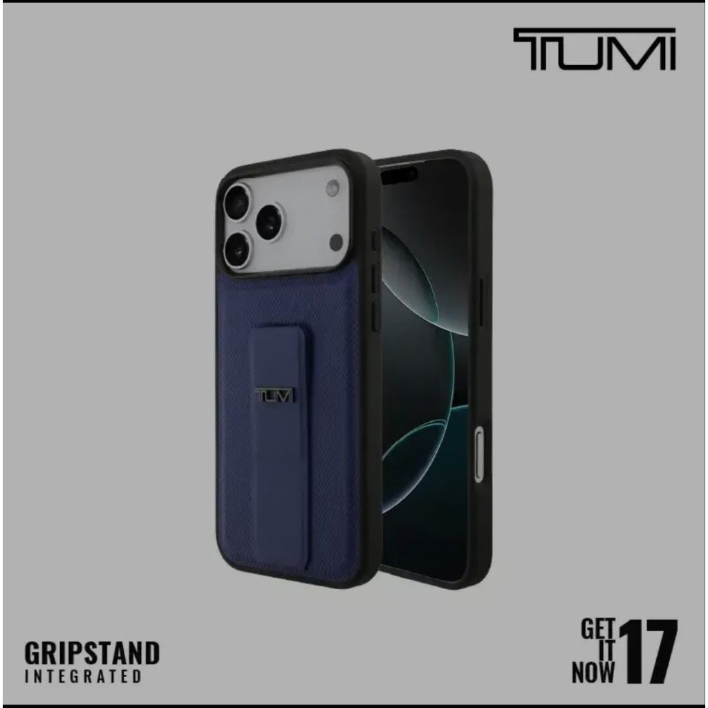 Case TUMI Grip Stand Emboss Ballistic Iphone 17 Pro Max
