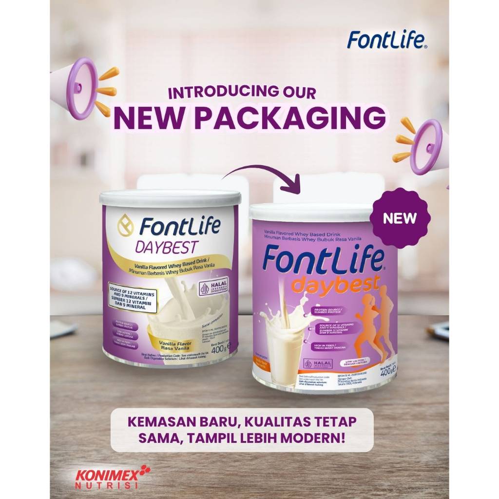 FONTACTIV DAYBEST 400 GR susu nutrisi