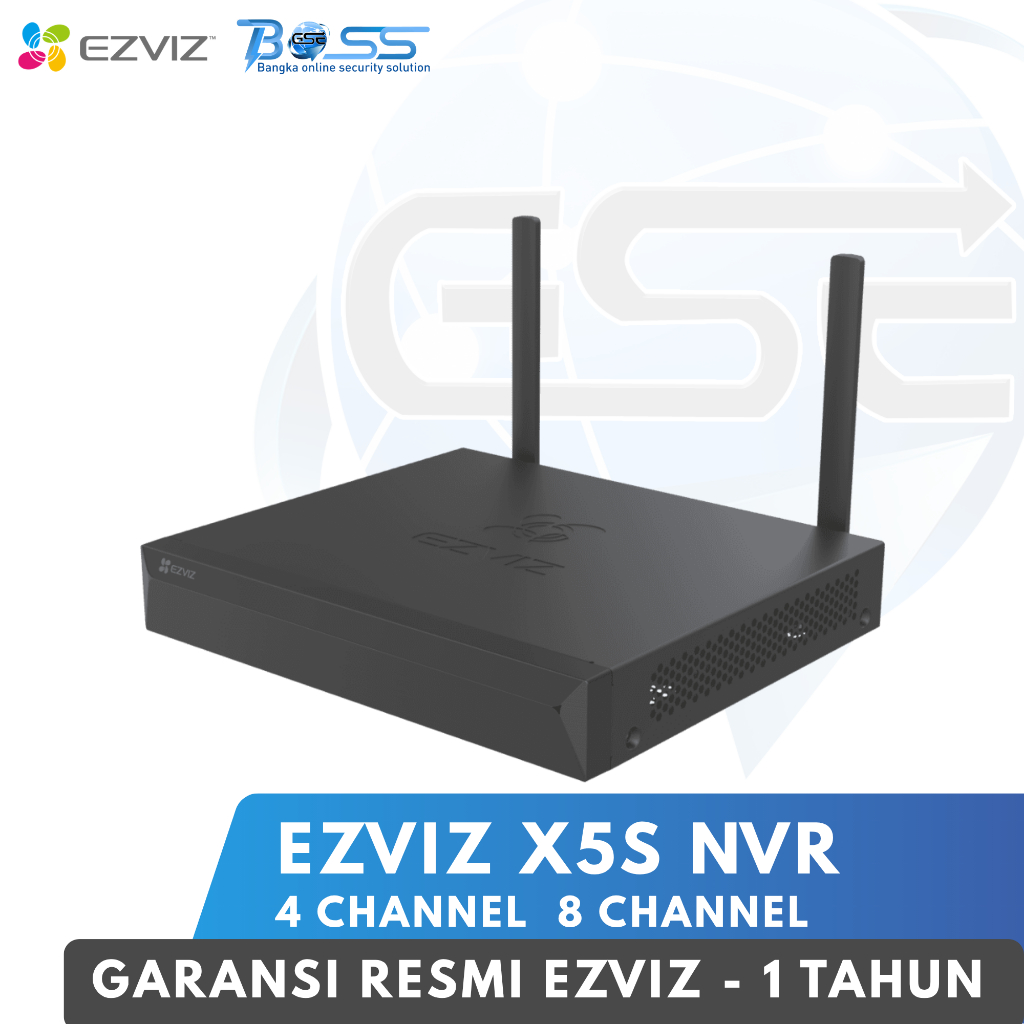 NVR EZVIZ X5S (4 Ch  8 Ch)