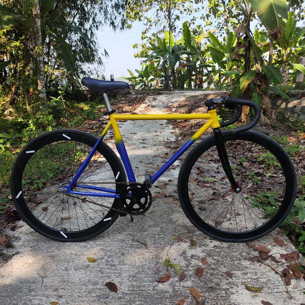 Wheelset depan belakang 700c 4cm Doltrap