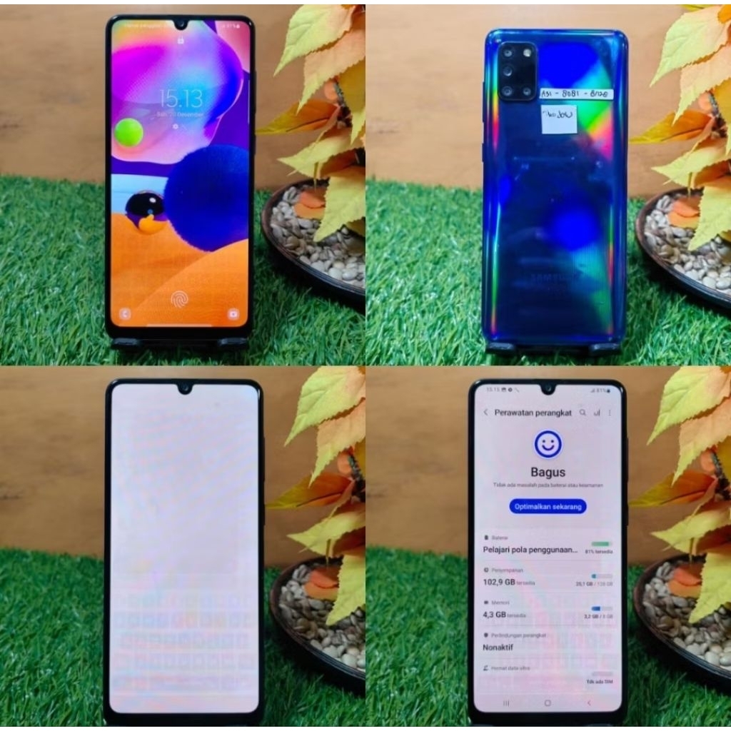SAMSUNG A31 8/128GB { BEKAS+MINUS }