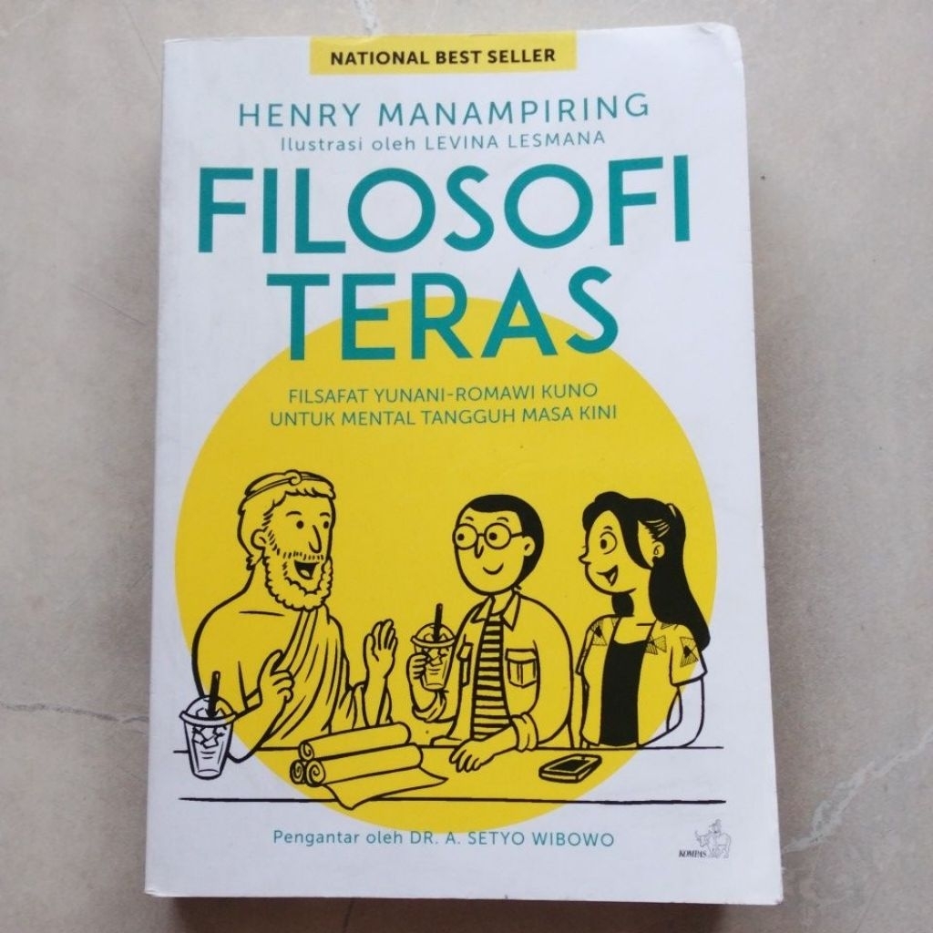Buku Bekas Filosofi Teras ( ORI ) #Henry Manampiring