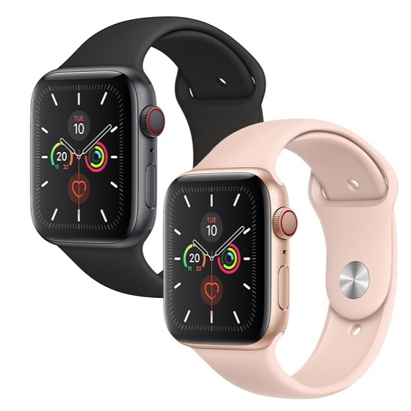 JAM TANGAN SMARTWATCH SERIES 5 44MM DENGAN DESAIN ELEGAN SECOND ORIGINAL MULUS JAM