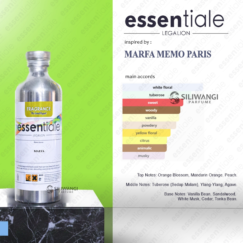 Malva Inspired Marfa Memo Paris By Essentiale Repack