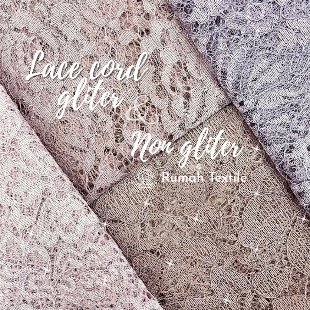 LACE GLITTER/LACE NON GLITER / LACE/ KAIN BRUKAT
