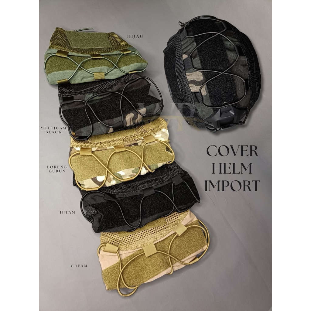 Cover sarung helm tactical / Cover Helm Tactical Military Kamuflase