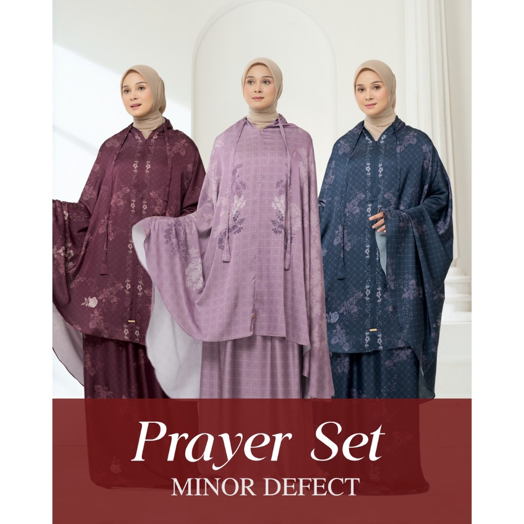 MINOR DEFECT SALE - Omara Prayer Set | Set Mukena