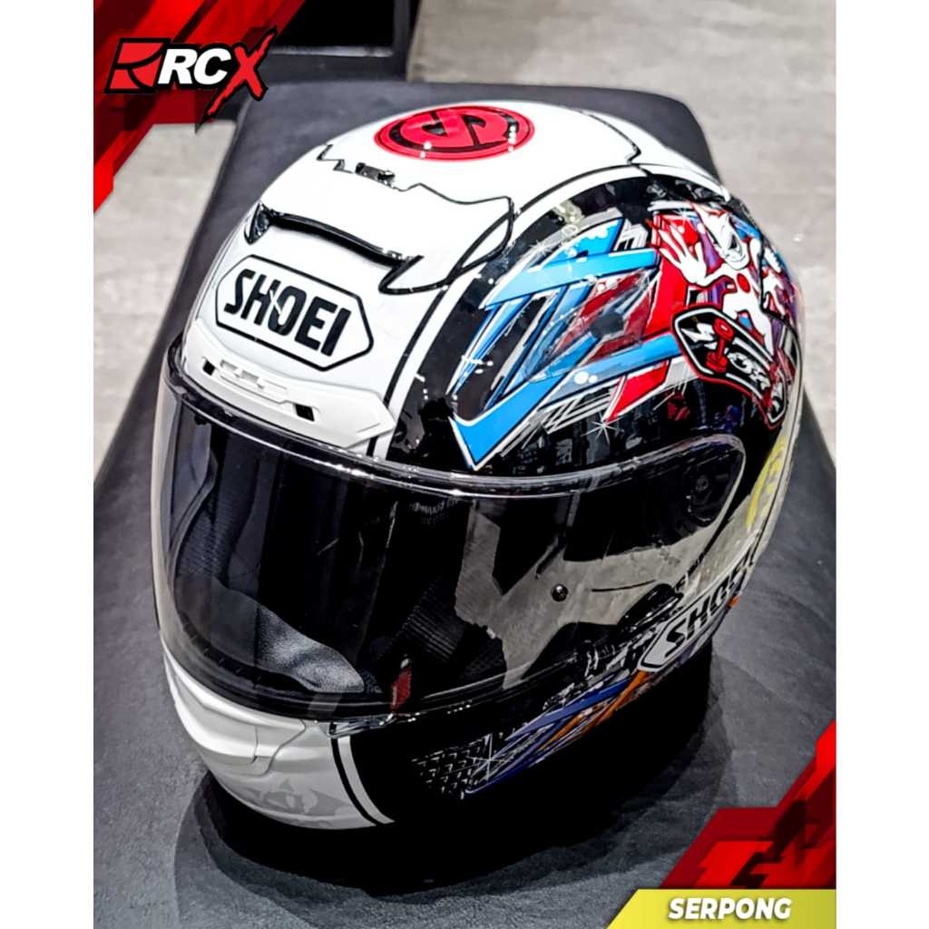 Helm Shoei X12 Shoya Tomizawa Helmet 2ND bekas RCX Second RCX