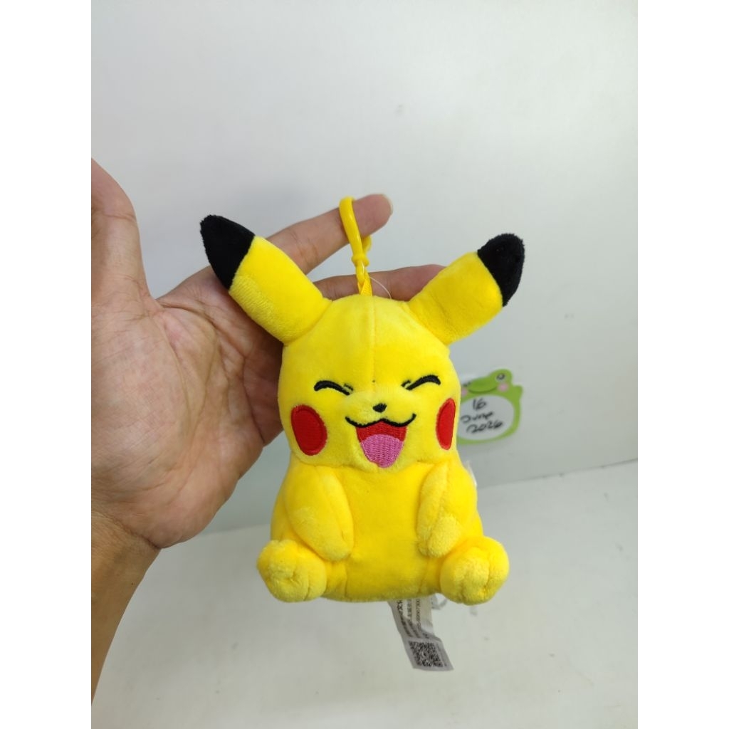 boneka pikachu pokemon mini keychain original pikachu