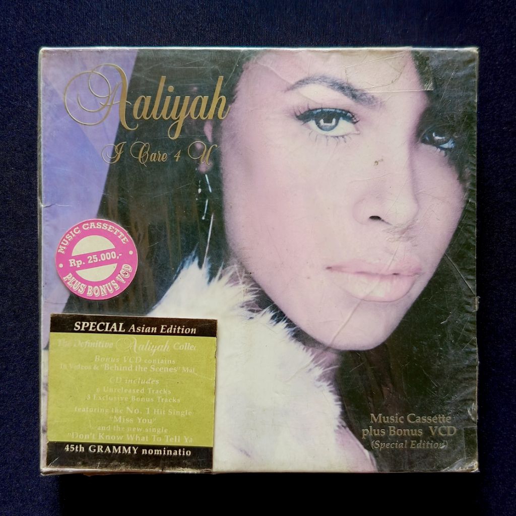 Kaset Aaliyah - I Care 4 U (Sealed)
