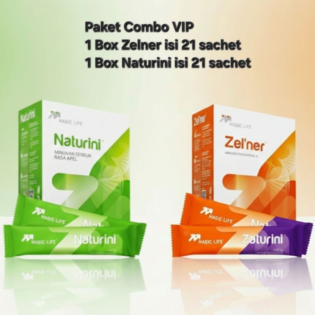 Paket Combo VIP Magiclife (Zelner + Natu Rini)