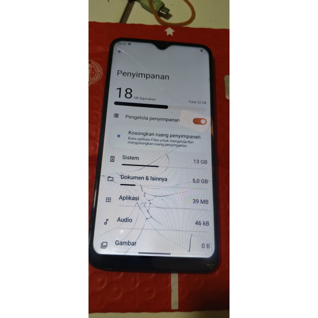 Mesin Samsung a10