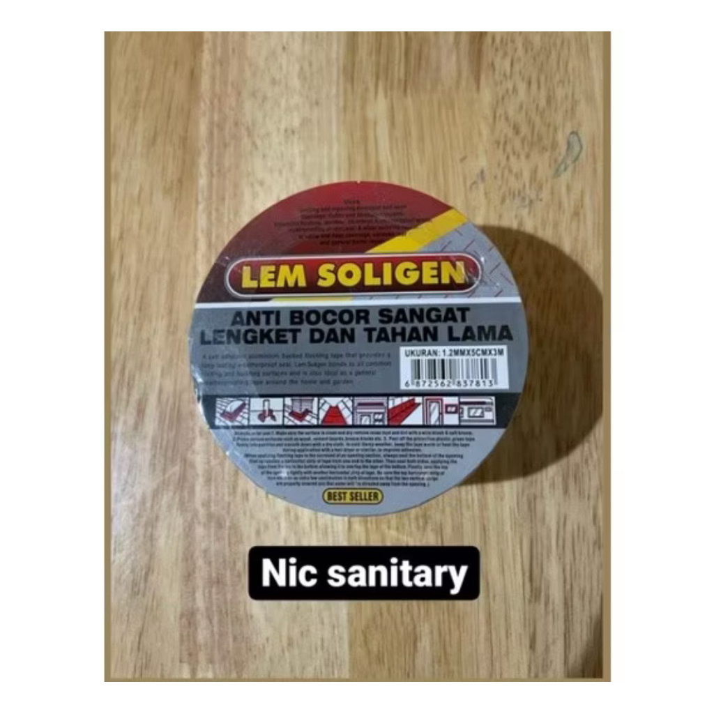 Lem seng SOLIGEN / lem abses / lem genteng / lem seng anti bocor SOLIGEN