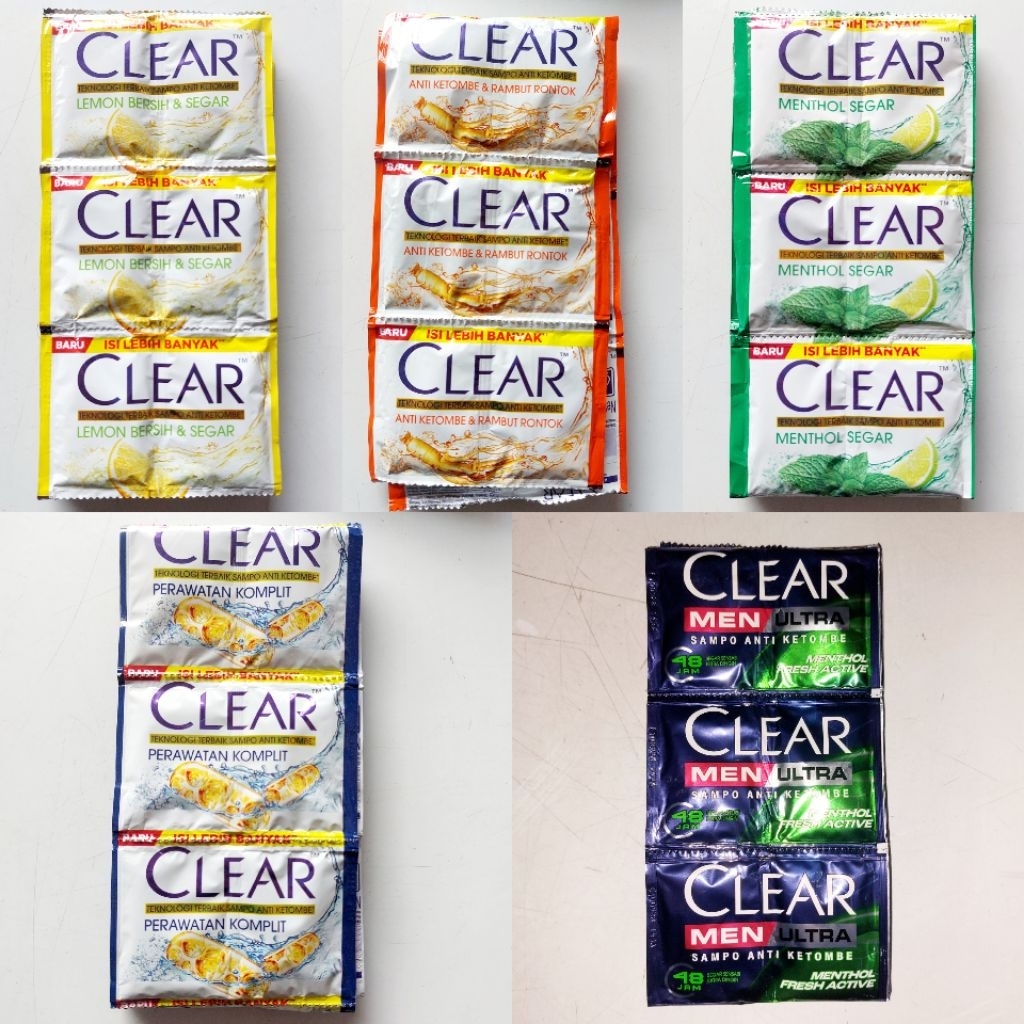 CLEAR Shampoo sachet