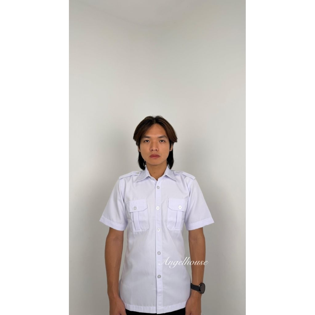 (PREMIUM) SERAGAM KEMEJA PDH PUTIH / ASN P3K PRIA LAKI2
