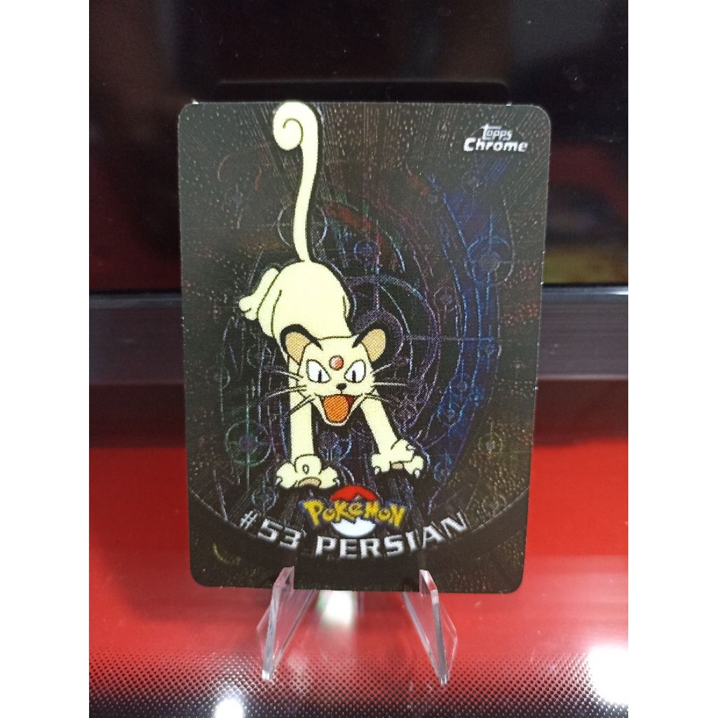 Kartu Pokemon Persian vintage Topps 1999