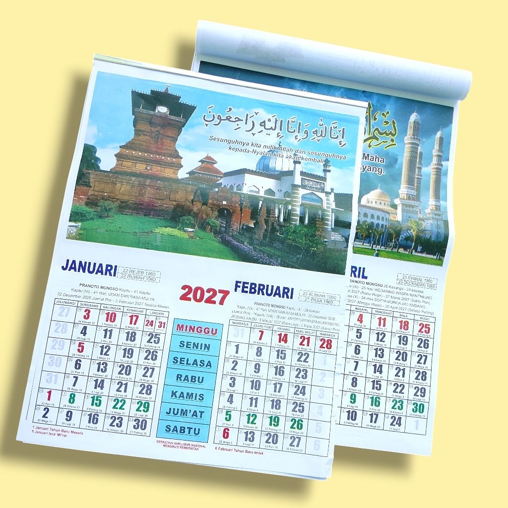 kalender wuku Jawa 2027 lengkap