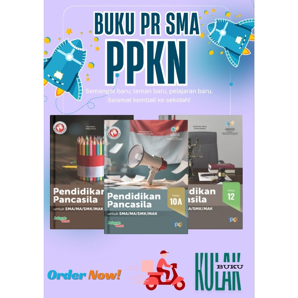 Buku PR PPKN SMA Kelas 10 11 12 Semester 1 & 2  Intan Pariwara Terbaru