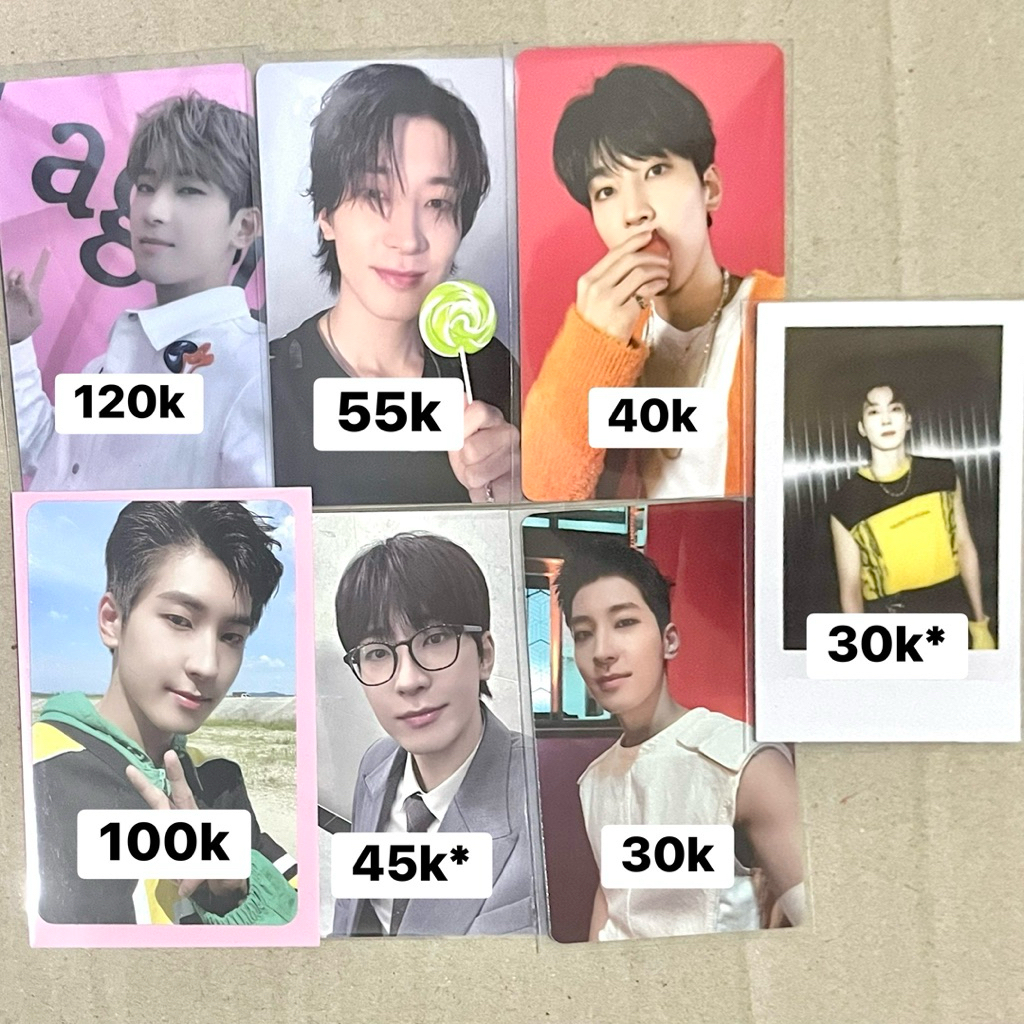 (UPDATE 19/6) OFFICIAL PC baca desc wonwoo handuk pundung wonduk lolopop fml pob stf stf spill the f