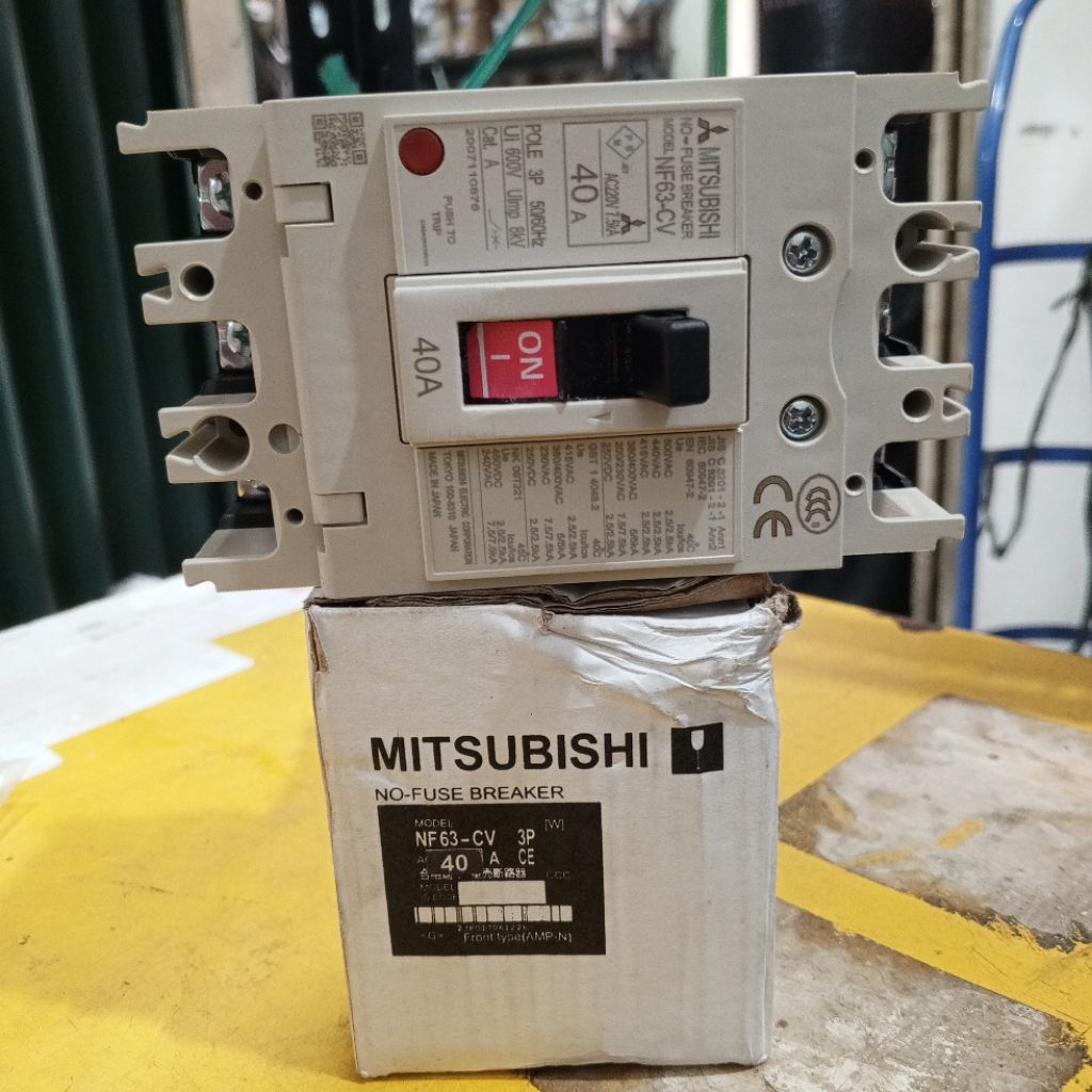 MCCB MITSUBISHI NFB NF63-CV 40A