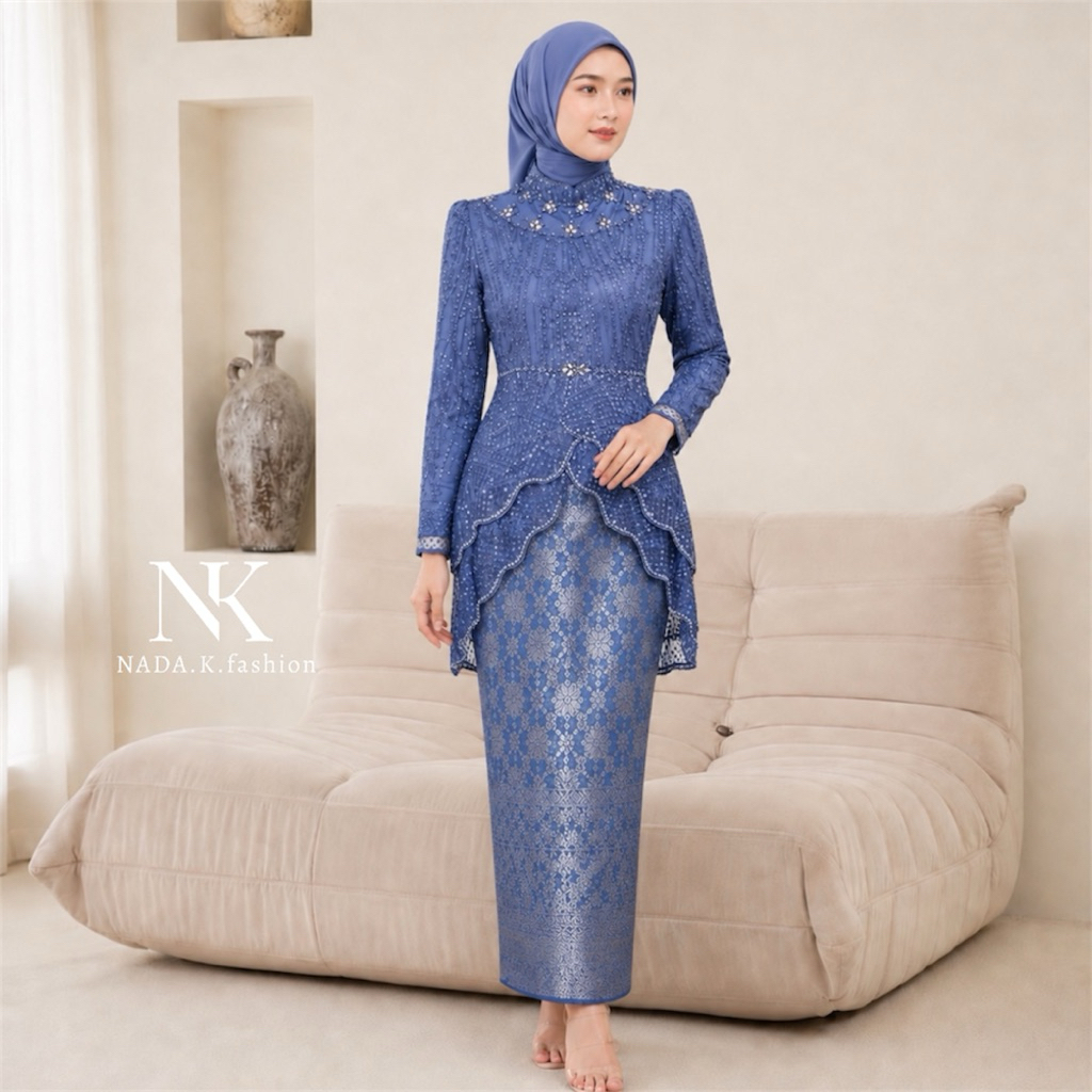 kebaya resya wisuda modern Rok songket/Kebaya modern/kebaya kekinian