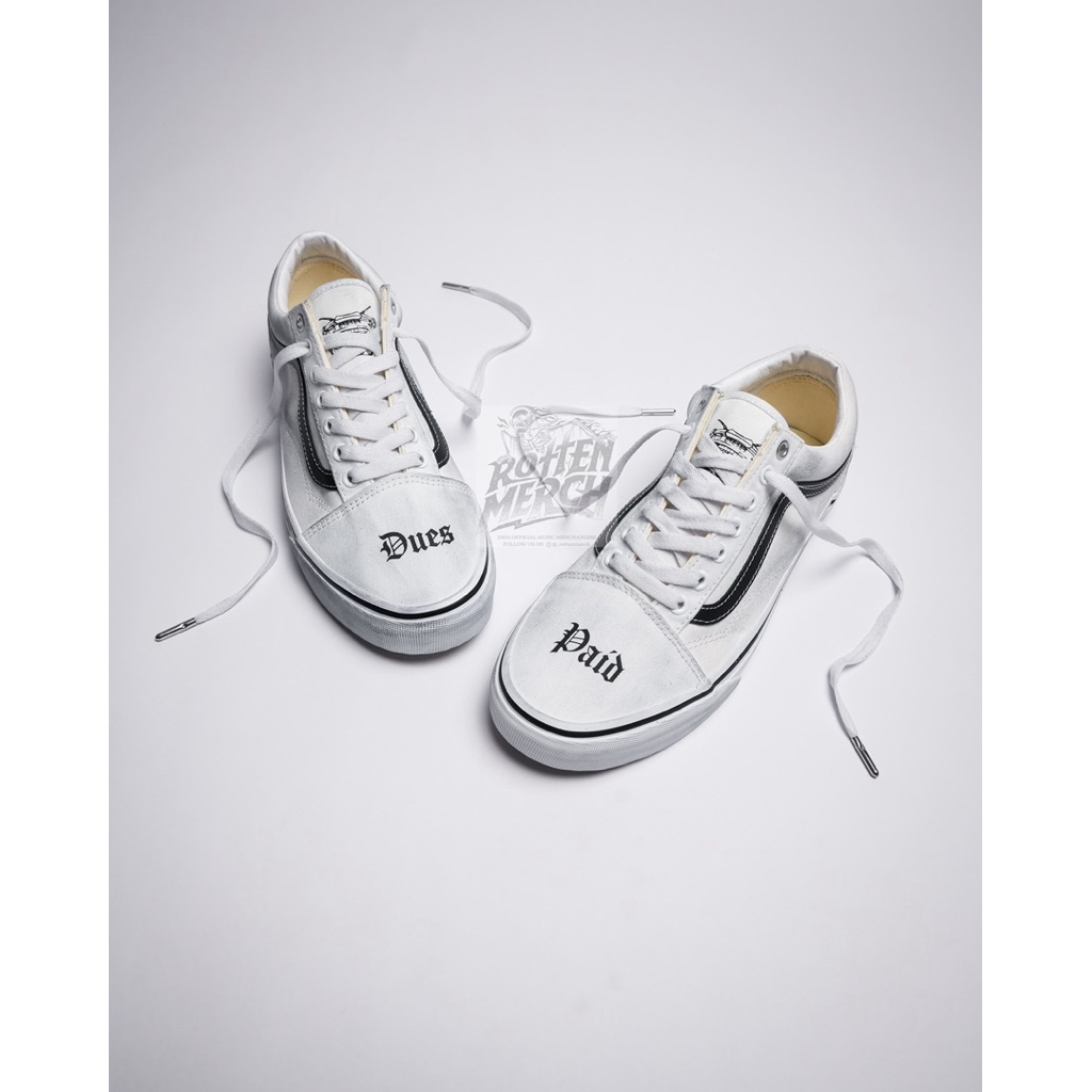 Vans x Travis Barker White Version Official Merchandise
